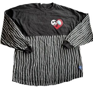 Disney Jack & Sally Nightmare Before Christmas Spirit Jersey – Size Small